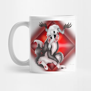 (Horror) fox creature Mug